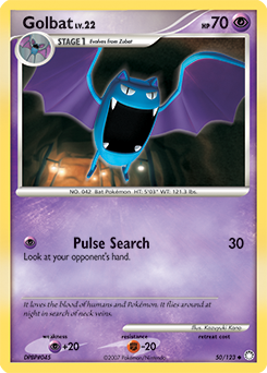Golbat Mysterious Treasures #50
