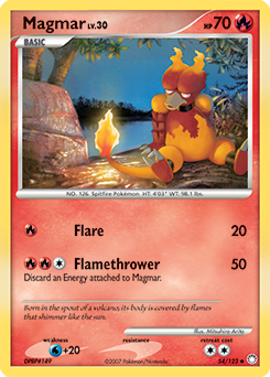 Magmar Mysterious Treasures #54