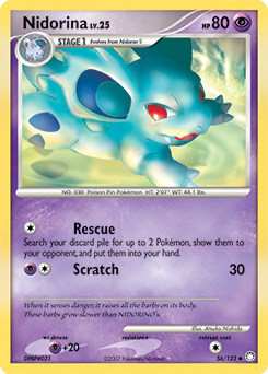 Nidorina Mysterious Treasures #56