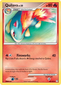 Quilava #60 Mysterious Treasures