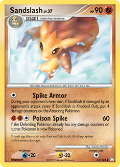 Sandslash Mysterious Treasures #61