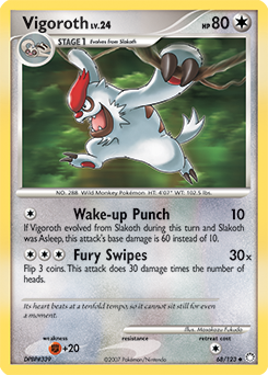 Vigoroth Mysterious Treasures #68