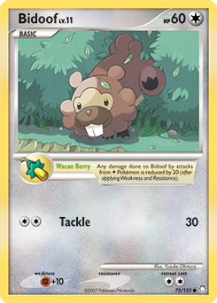 Bidoof #73 PSA 10