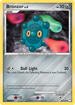 Bronzor Mysterious Treasures #74