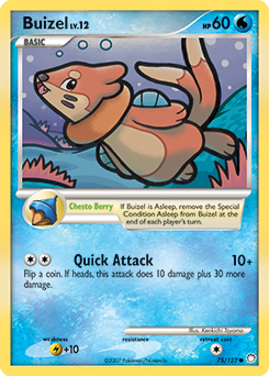 Buizel Mysterious Treasures #75