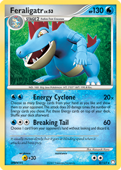 Feraligatr Mysterious Treasures #8