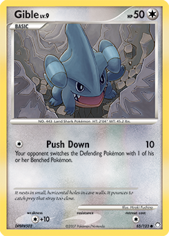 Gible Mysterious Treasures #85