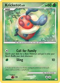 Kricketot Mysterious Treasures #86