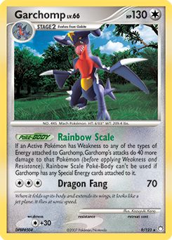 Garchomp Mysterious Treasures #9