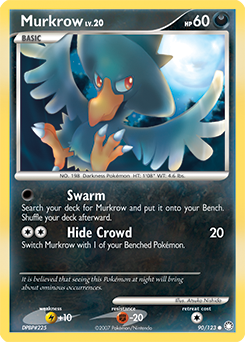 Murkrow Mysterious Treasures #90