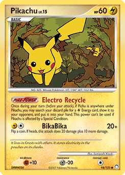 Pikachu #94 Mysterious Treasures