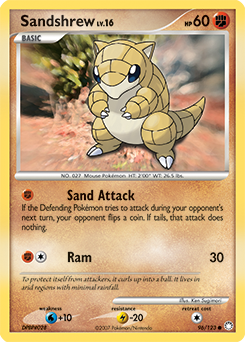 Sandshrew Mysterious Treasures #96
