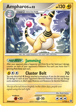 Ampharos Secret Wonders #1
