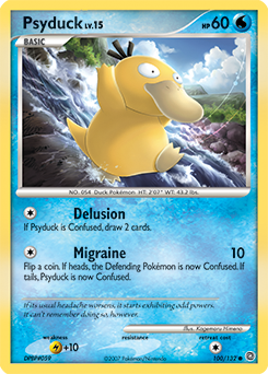 Psyduck Secret Wonders #100