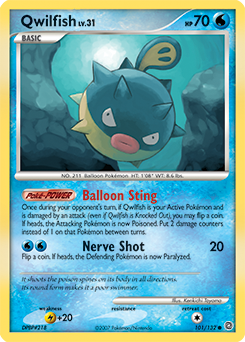 Qwilfish Secret Wonders #101