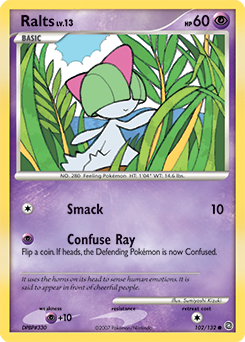 Ralts Secret Wonders #102