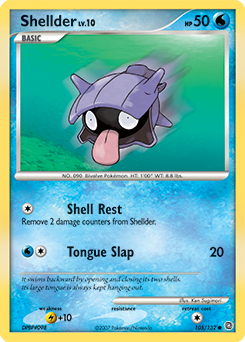Shellder Secret Wonders #105