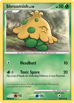 Shroomish Secret Wonders #108