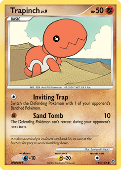 Trapinch Secret Wonders #115