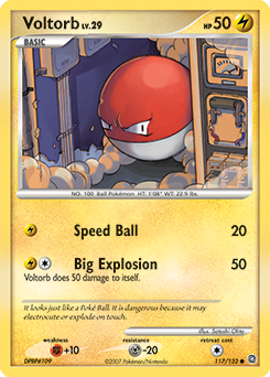 Voltorb Secret Wonders #117