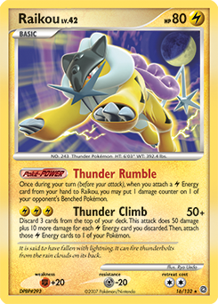 Raikou Secret Wonders #16