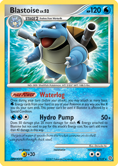 Blastoise Secret Wonders #2