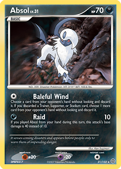 Absol Secret Wonders #21
