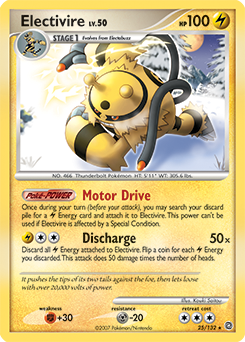 Electivire Secret Wonders #25