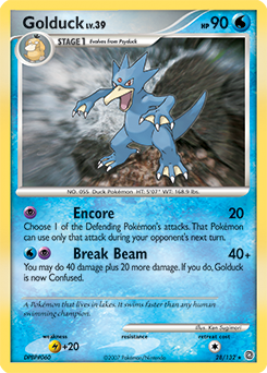 Golduck Secret Wonders #28