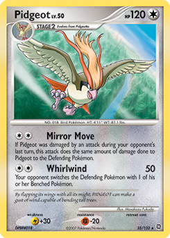Pidgeot #35 Secret Wonders