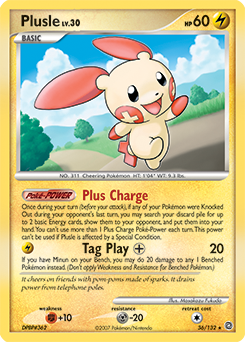 Plusle #36 PSA 10