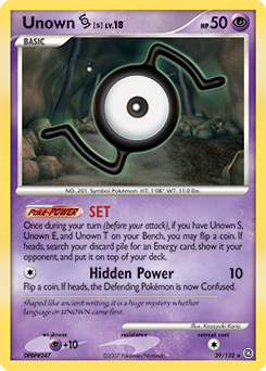 Unown [S] #39 Secret Wonders