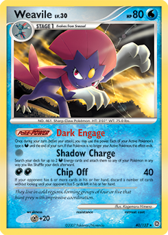 Weavile Secret Wonders #40