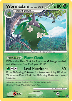 Wormadam Plant Cloak #41 Secret Wonders