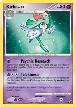 Kirlia Secret Wonders #53