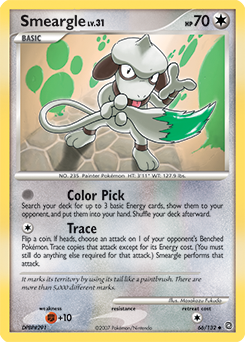 Smeargle Secret Wonders #66