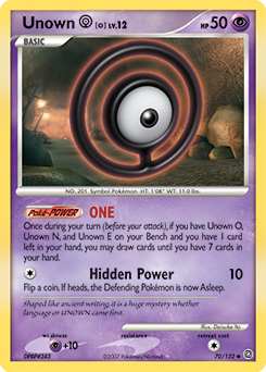 Unown [O] #70 Secret Wonders