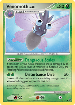 Venomoth #73 Secret Wonders