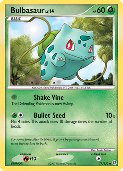 Bulbasaur Secret Wonders #77