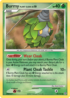 Burmy Plant Cloak #78 Secret Wonders