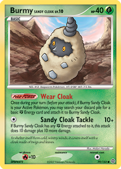 Burmy Sandy Cloak #79 Secret Wonders