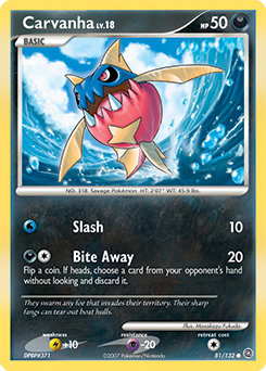 Carvanha Secret Wonders #81