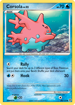 Corsola #84 Secret Wonders