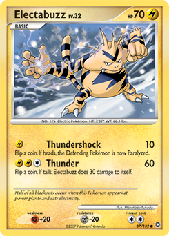 Electabuzz Secret Wonders #87