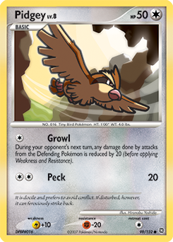 Pidgey Secret Wonders #99