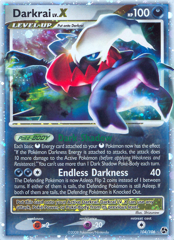 Darkrai LV.X #104 Great Encounters