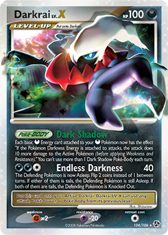 Darkrai LV.X #104 Great Encounters