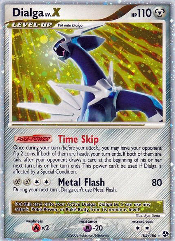 Dialga LV.X #105 Great Encounters