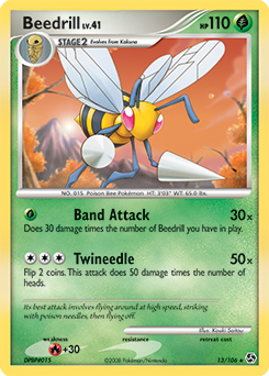 Beedrill Great Encounters #13
