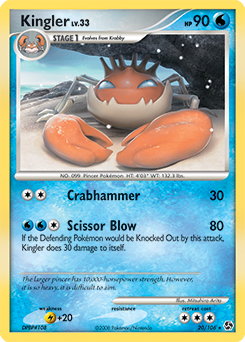 Kingler #20 Great Encounters